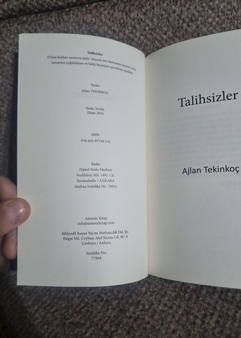  Beden AJLAN TEKİNKOÇ (TALİH-SİZLER)