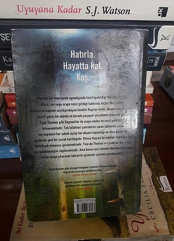 JAMES DASHNER (LABİRENT ÖLÜMCÜL KAÇIŞ)