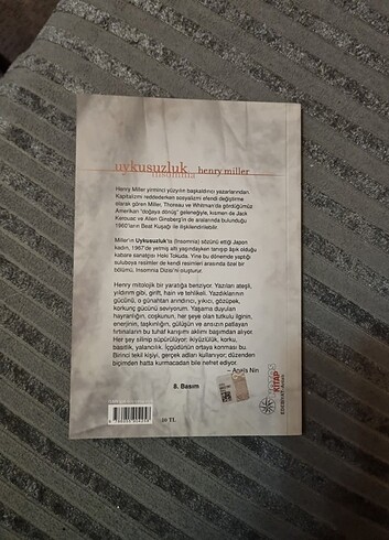 HENRY MİLLER (UYKUSUZLUK İNSOMNİA)