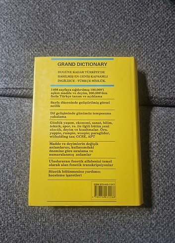 LANGENSCHEİDT'S GRAND DİCTİONARY - Görsel 2