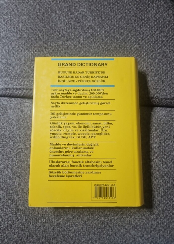 LANGENSCHEİDT'S GRAND DİCTİONARY - Görsel 2