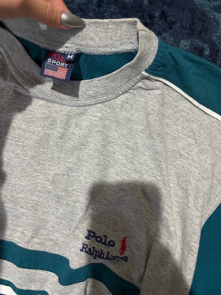 vintage polo tisort - Görsel 2