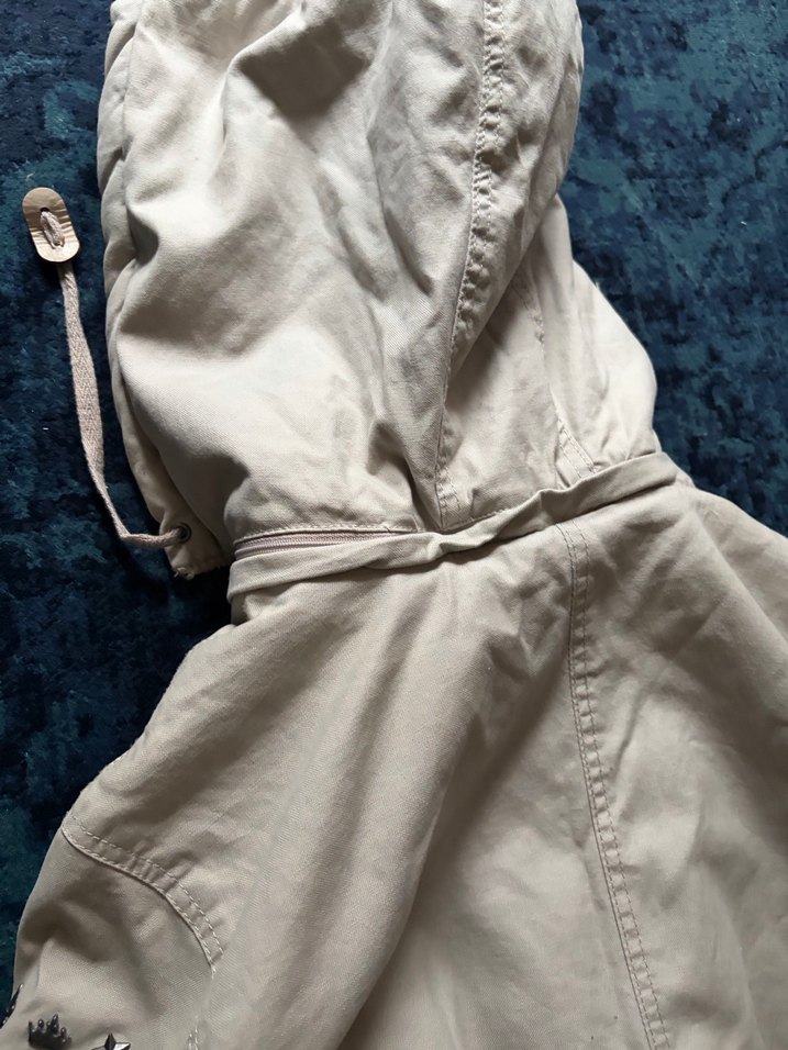 Y2k Kürklü Kapüşonlu Mont - Görsel 5