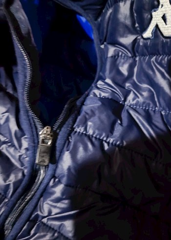 Erkek Lacivert Fermuarlı Mont - Görsel 3