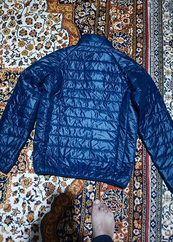 Erkek Lacivert Fermuarlı Mont - Görsel 4