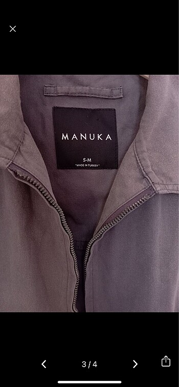 m Beden Manuka ceket