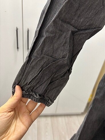 s Beden Hooopstore denim elbise