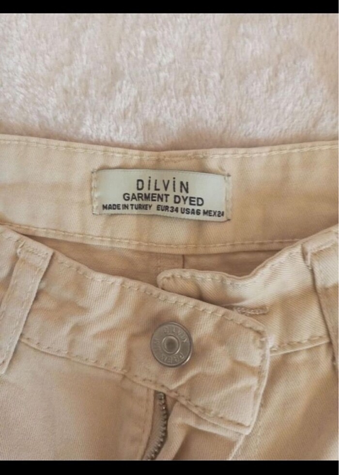 Bej kargo pantolon - Görsel 2