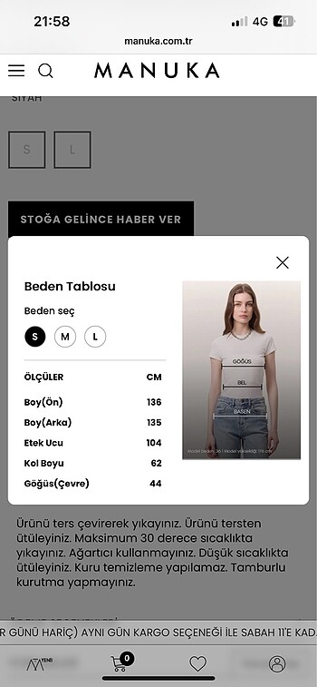 Manuka uzun elbise - Görsel 6