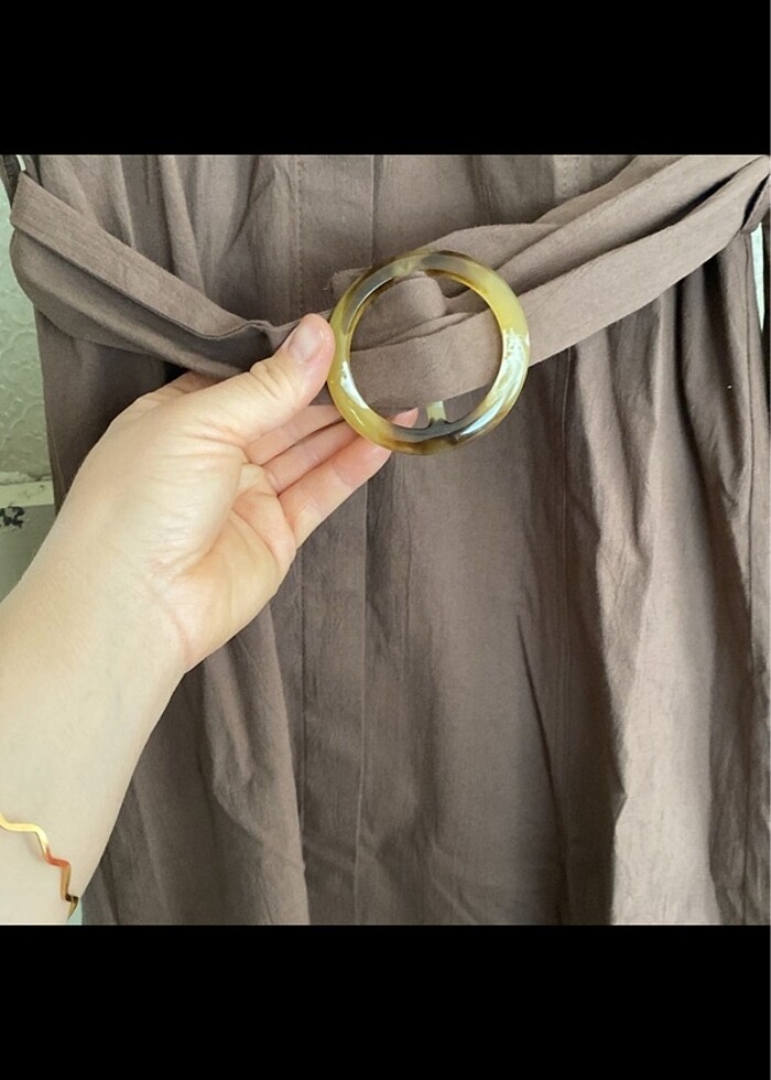 Manuka uzun elbise - Görsel 3