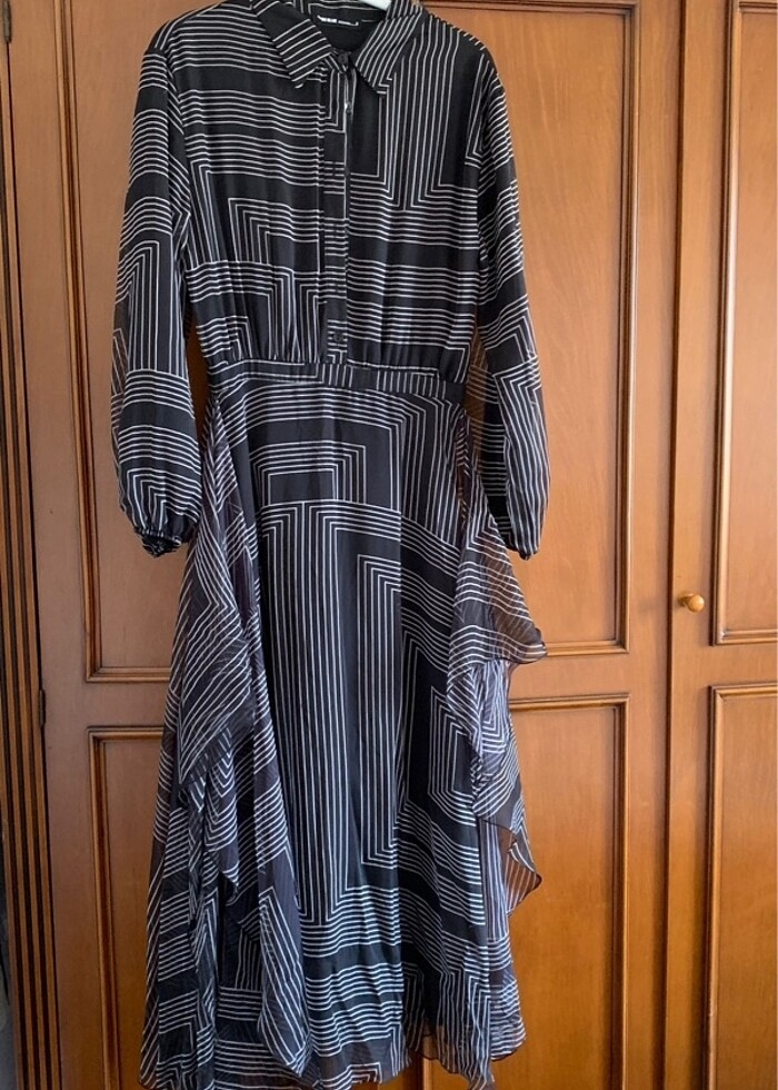 Beblue uzun elbise - Görsel 2