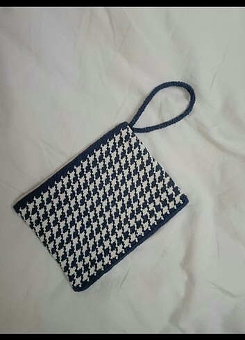 El Örgüsü Wayuu Desen Çanta