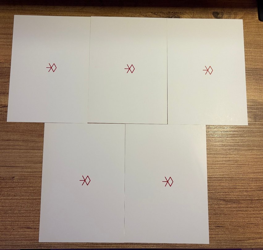 exo chanyeol 2013 miracles in december özel postcard seti - Görsel 2