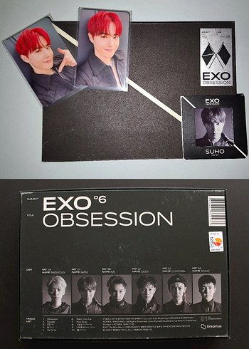 EXO Obsession O versiyon albüm