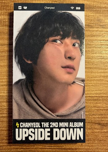 exo chanyeol upside down selfie versiyon albüm - Görsel 6