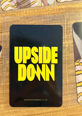 exo chanyeol upside down photocard albüm pob - Görsel 3