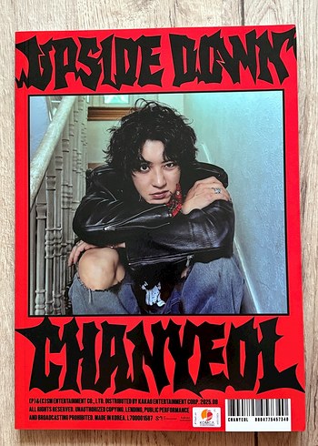 exo chanyeol upside down albüm ON versiyon - Görsel 2