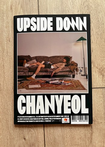 exo chanyeol upside down albüm OFF versiyon - Görsel 2