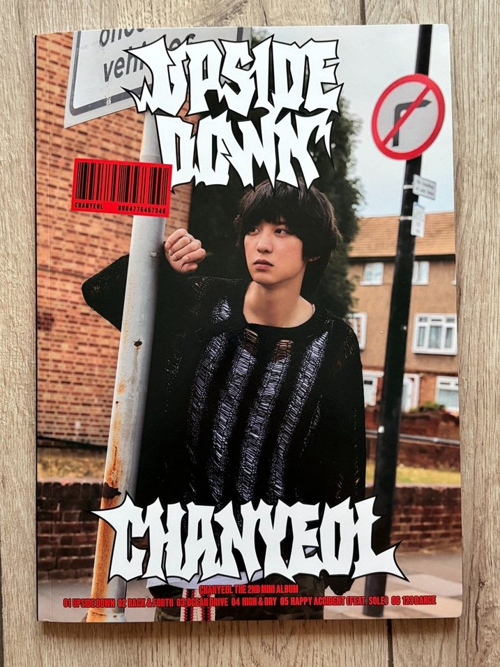exo chanyeol upside down albüm ON versiyon - Görsel 2