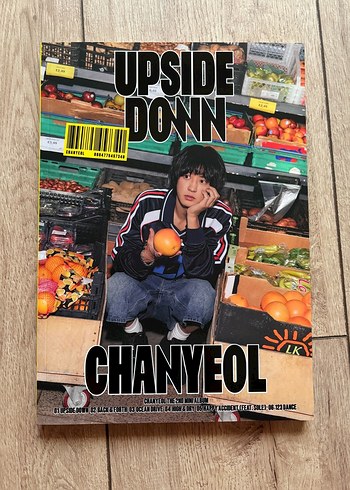 exo chanyeol upside down albüm OFF versiyon - Görsel 2