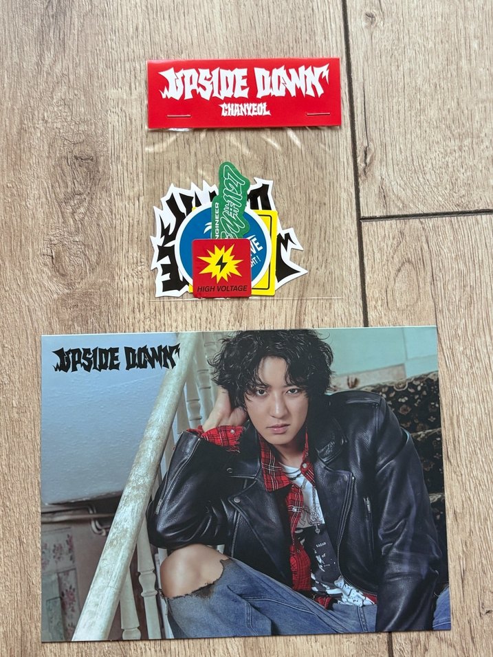 exo chanyeol upside down albüm ON versiyon - Görsel 3