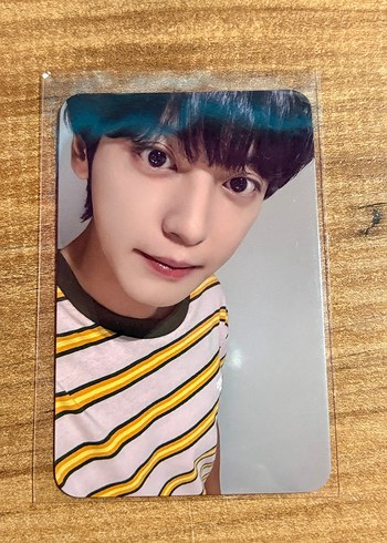 exo chanyeol upside down albüm video call event rare photocard - Görsel 5