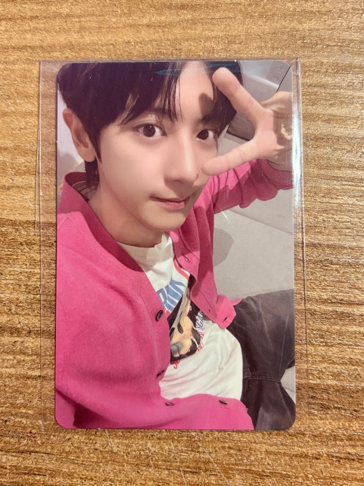 exo chanyeol upside down albüm fansign smtown store photocard - Görsel 2