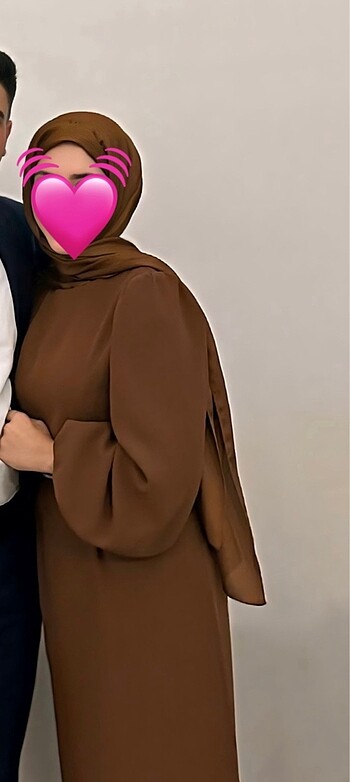 Kahverengi Abiye