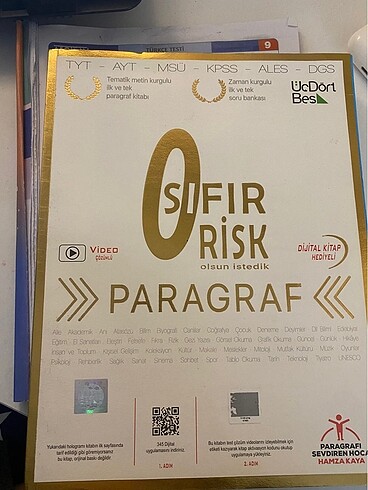 345 sifir risk paragraf