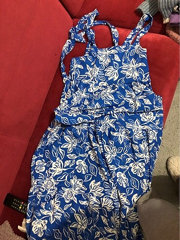 Trendyol & Milla Çiçekli maxi elbise