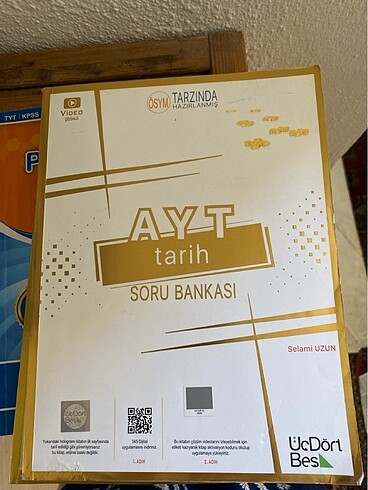 Ayt tarih üç dört beş yayınları