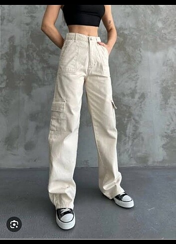 Kargo cep pantalon S beden 