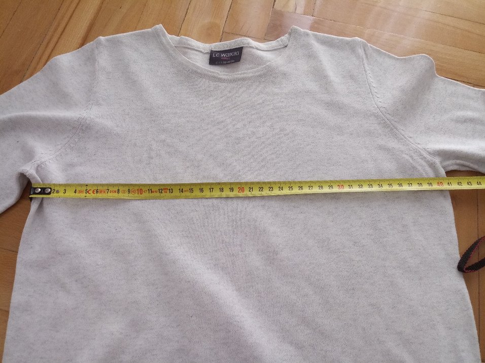 Lcwaikiki Marka Kız Çocuk Gri Kazak - Görsel 4