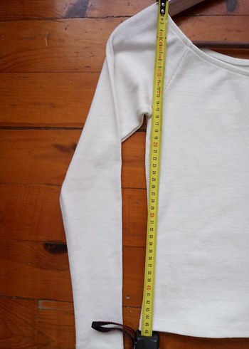 Kadın Uzun Kollu Kayık Yaka Basic Tişört - Görsel 7