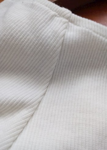 Kadın Uzun Kollu Kayık Yaka Basic Tişört - Görsel 5