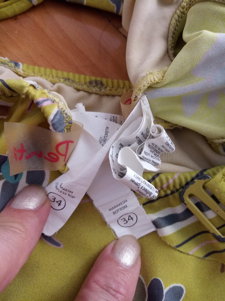 Penti Yeşil Çiçek Desenli Fırfırlı Bikini Takım - Görsel 4