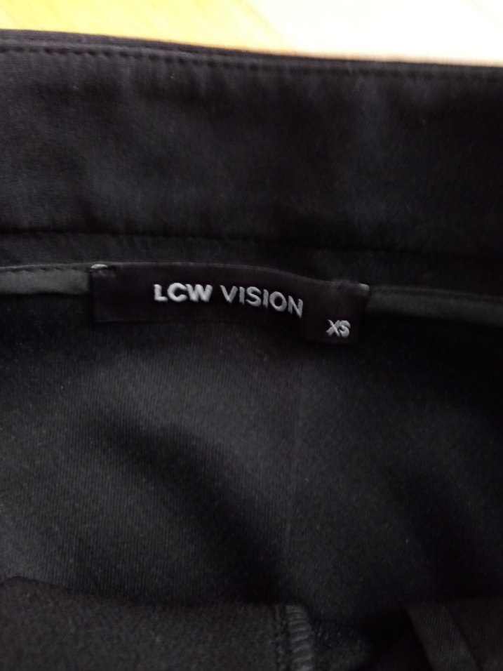 Lcw Vision Siyah Kadın Basic Mini Etek - Görsel 3