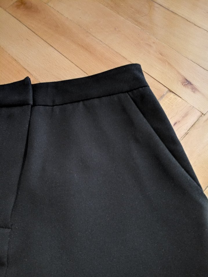 Lcw Vision Siyah Kadın Basic Mini Etek - Görsel 4