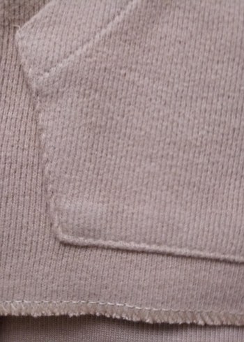 Camel Renk Kapüşonlu Defacto Salaş Sweatshirt - Görsel 5