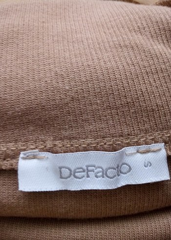 Camel Renk Kapüşonlu Defacto Salaş Sweatshirt - Görsel 8