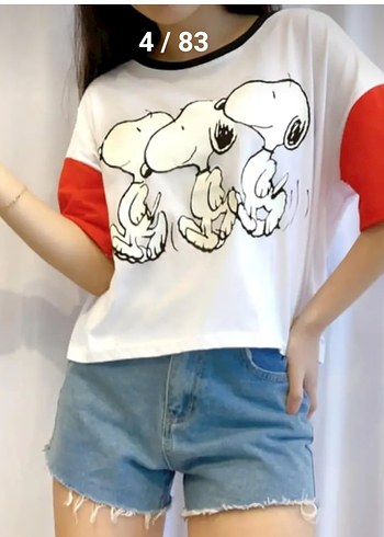 Paul&Mark Snopy Baskılı Tişört - Görsel 7