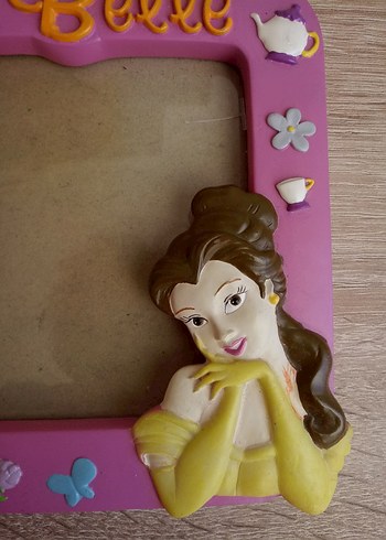 Pembe Disney Bella Temalı Çerçeve - Görsel 3