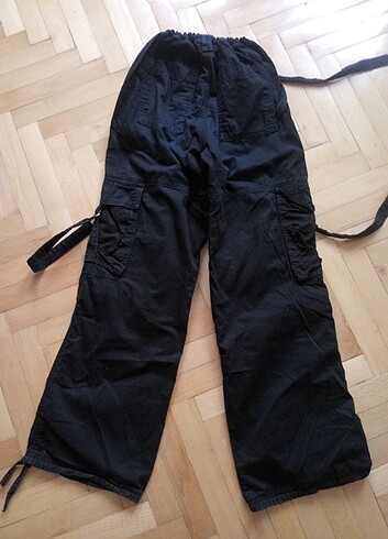 32 Beden Defacto Coool Gabardin Bol Paça Kargo Pantolon