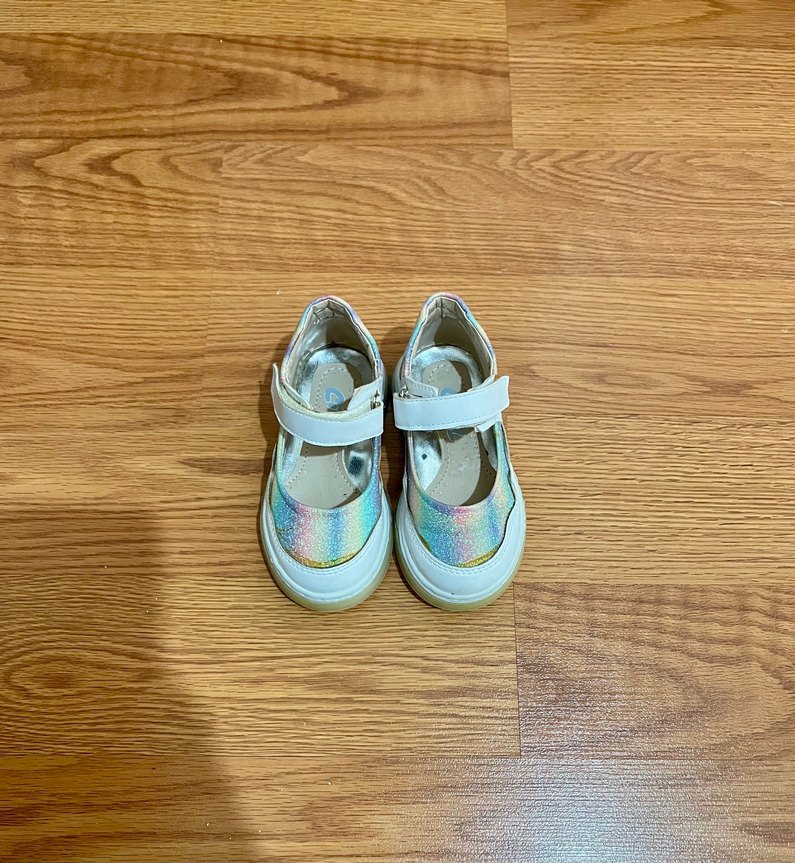 Kız Çocuk Çok Renkli Bağcıksız Babet Ayakkabı - Görsel 2