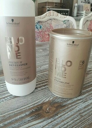  Beden Renk Schwarzkopf Blondme Premium toz açıcı + oksidan