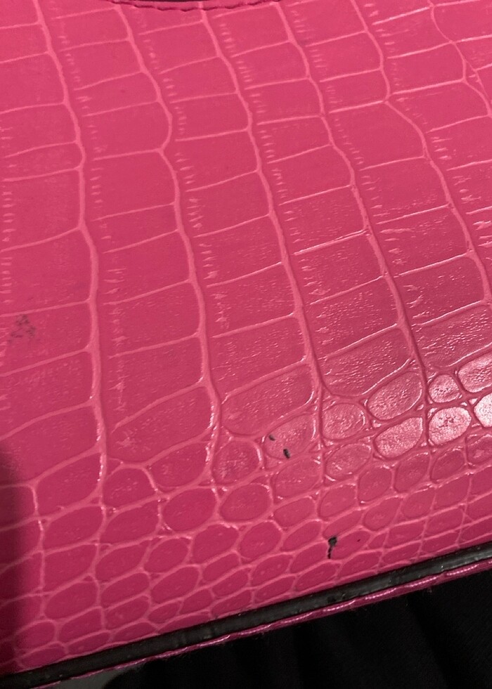 Pembe omuz çantası - Görsel 3