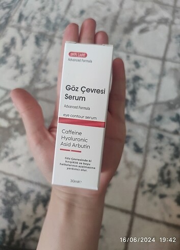 Göz çevresi serum