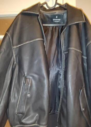 s Beden Stradivarius bomber deri çeket