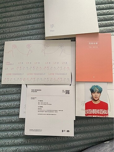  Beden Renk Bts Love yourself albüm ( Her)