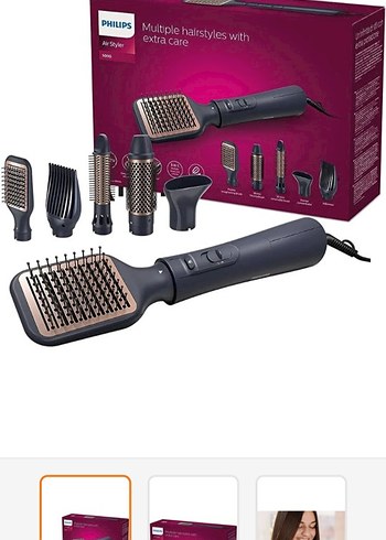 Philips Çok Fonksiyonlu Saç Şekillendirici